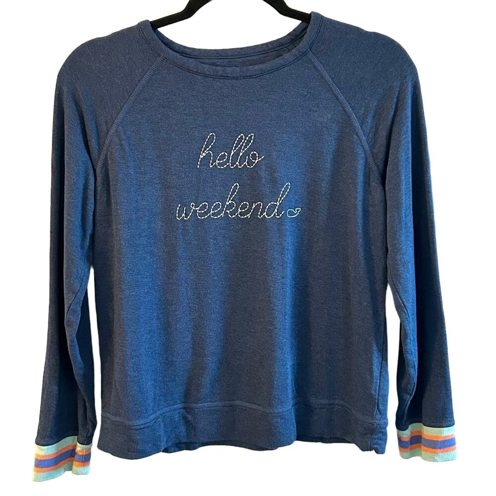 Vineyard Vines Hello Weekend Sweatshirt XL 16